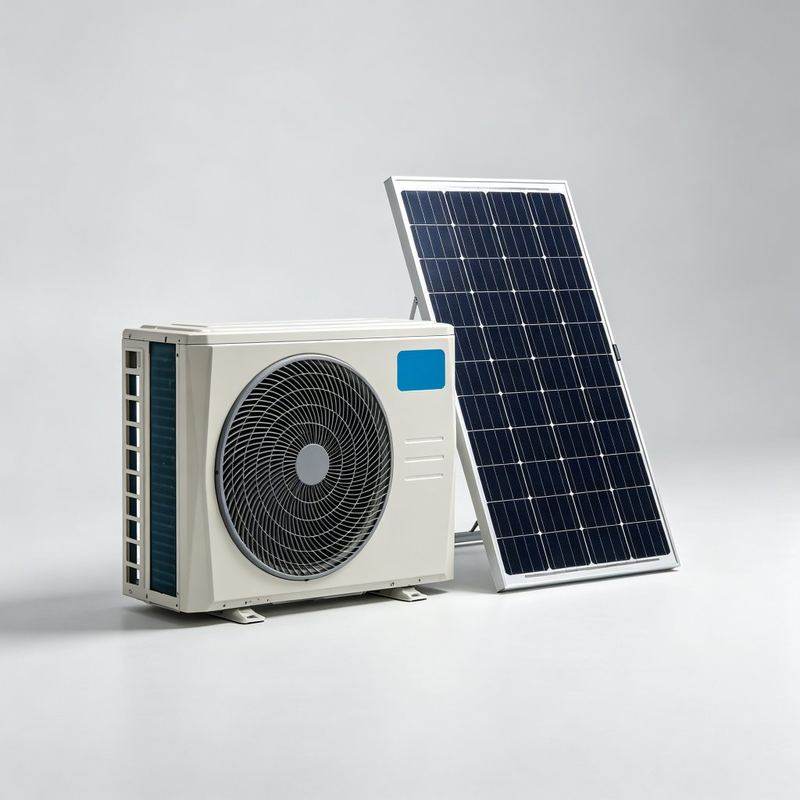 12000 BTU Solar AC — DC 48V Hybrid
